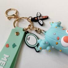 Load image into Gallery viewer, Monster Letter Keychain - Cactus