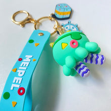Load image into Gallery viewer, Monster Letter Keychain - Octopus