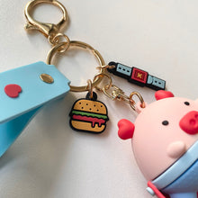 Load image into Gallery viewer, Monster Letter Keychain - Super Pig