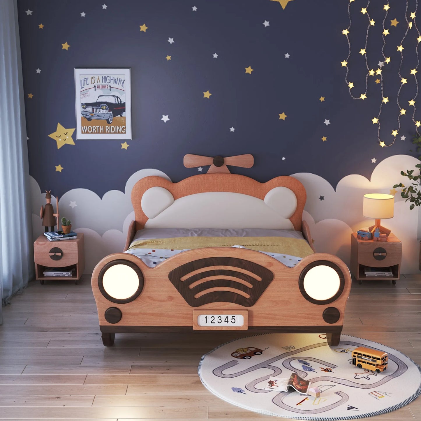 Aesthetik Kids - Racing Car Bed