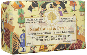 Wavertree & London Soap Sandalwood and Patchouli 200g