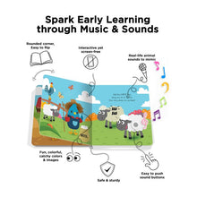 Load image into Gallery viewer, Ditty Bird Farm Animals Multi-Coloured 16x2x16cm
