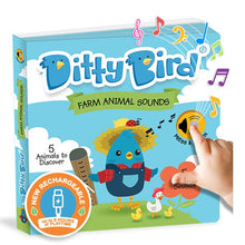 Load image into Gallery viewer, Ditty Bird Farm Animals Multi-Coloured 16x2x16cm
