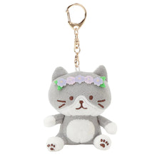 Load image into Gallery viewer, Hapins Flower Crown Charm Ragdoll Cat
