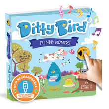 Load image into Gallery viewer, Ditty Bird Funny Songs Multi-Coloured 16x2x16cm
