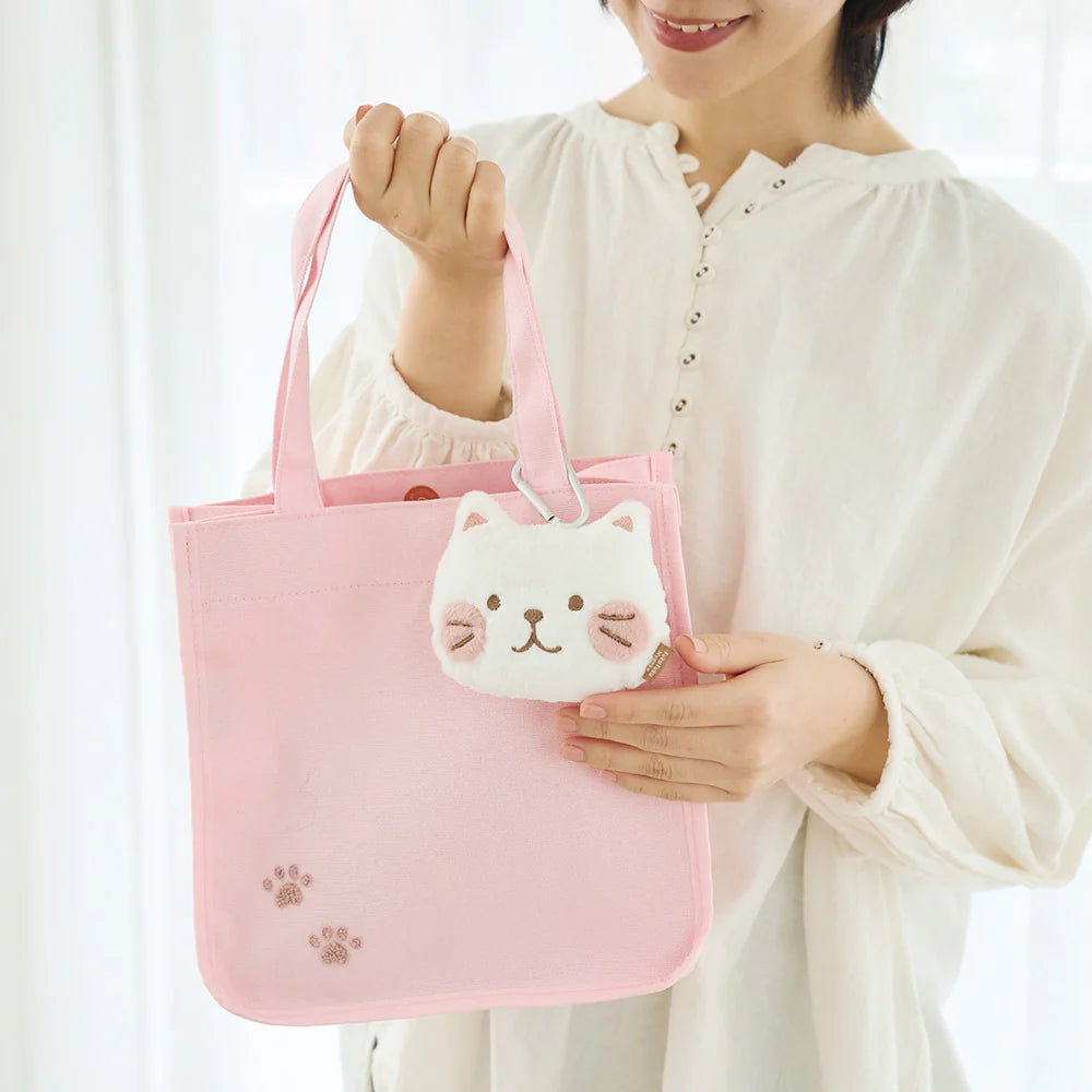 Hapins Blushing Lucky Coin Purse Siamese Cat