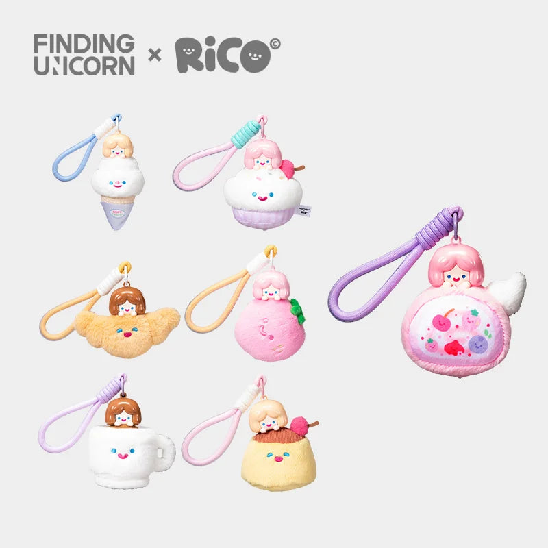 Finding Unicorn RiCO Dessert Party Plush Aromatherapy Blind Box