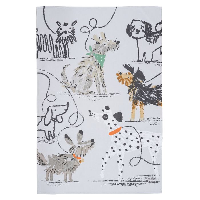 Ulster Weavers Dog Days Tea Towel Multi-Coloured 74x48x0.2cm