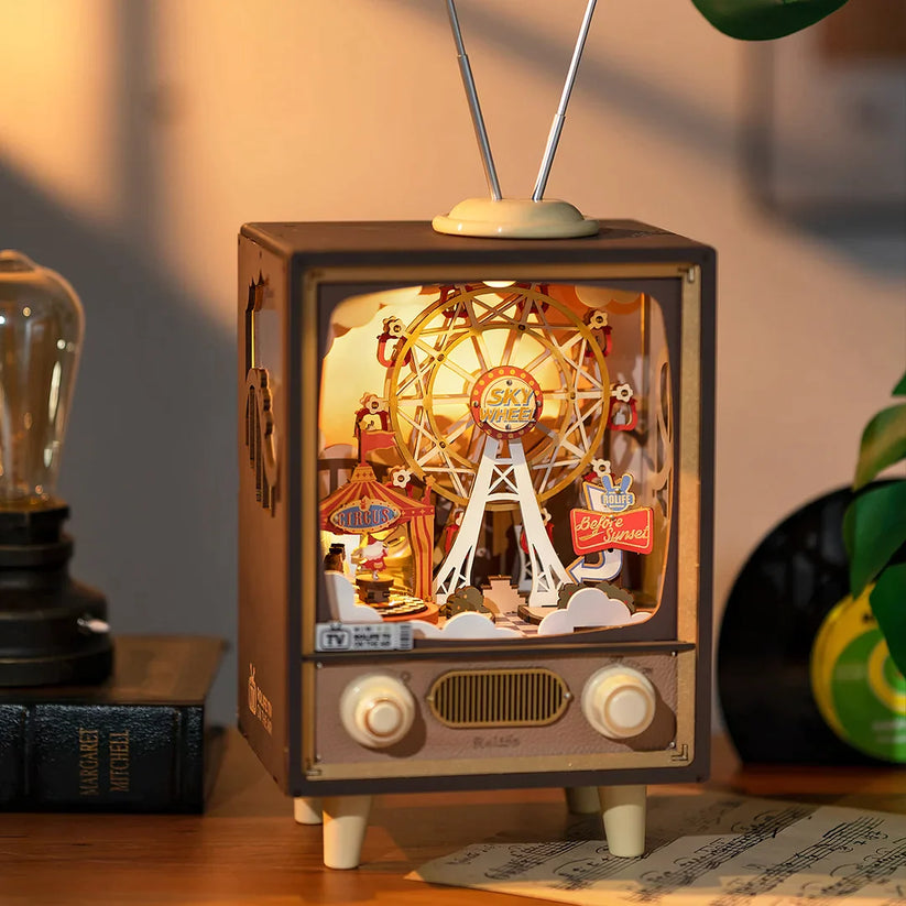 ROBOTIME Music Box Sunset Carnival