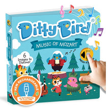 Load image into Gallery viewer, Ditty Bird Music of Mozart Multi-Coloured 16x2x16cm

