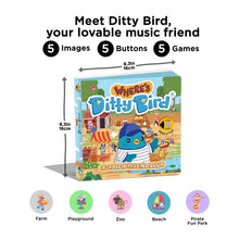 Load image into Gallery viewer, Ditty Bird Where's Ditty Bird? Multi-Coloured 16x2x16cm
