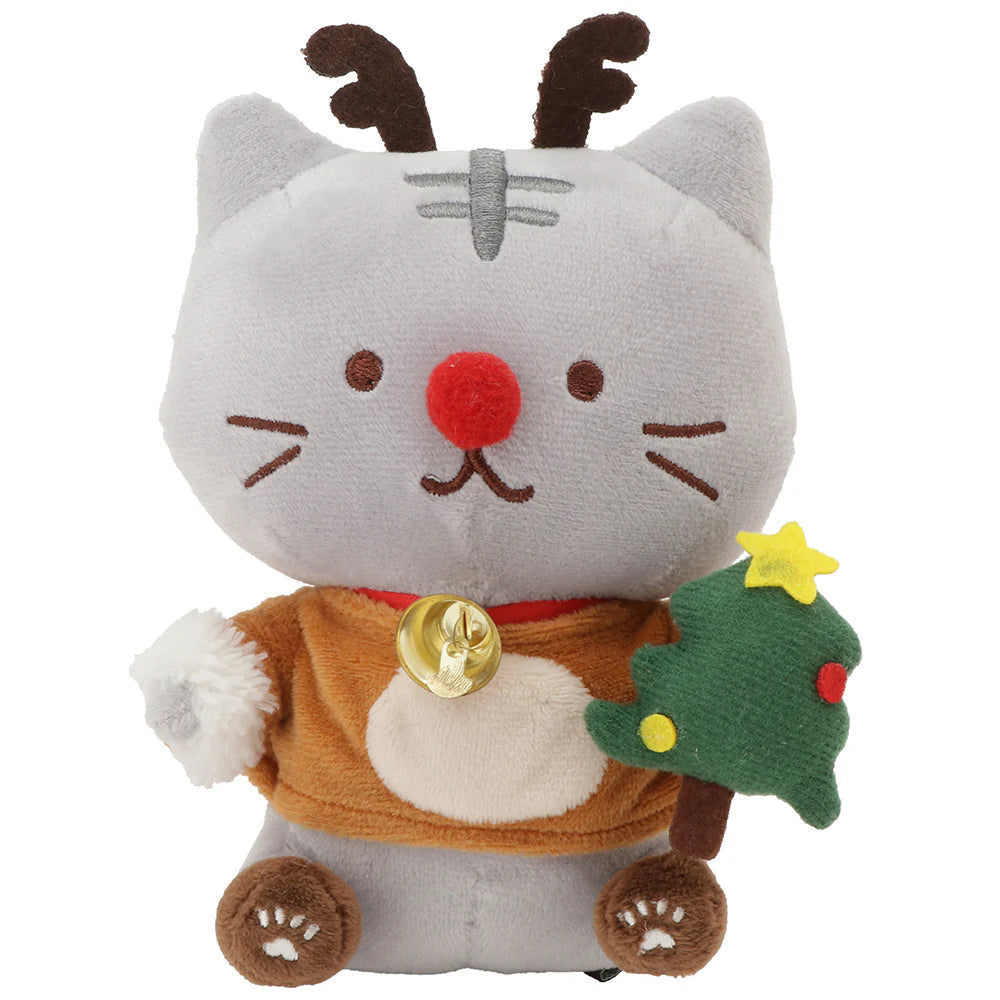 Hapins Christmas Plush Toy Chartreuse Cat