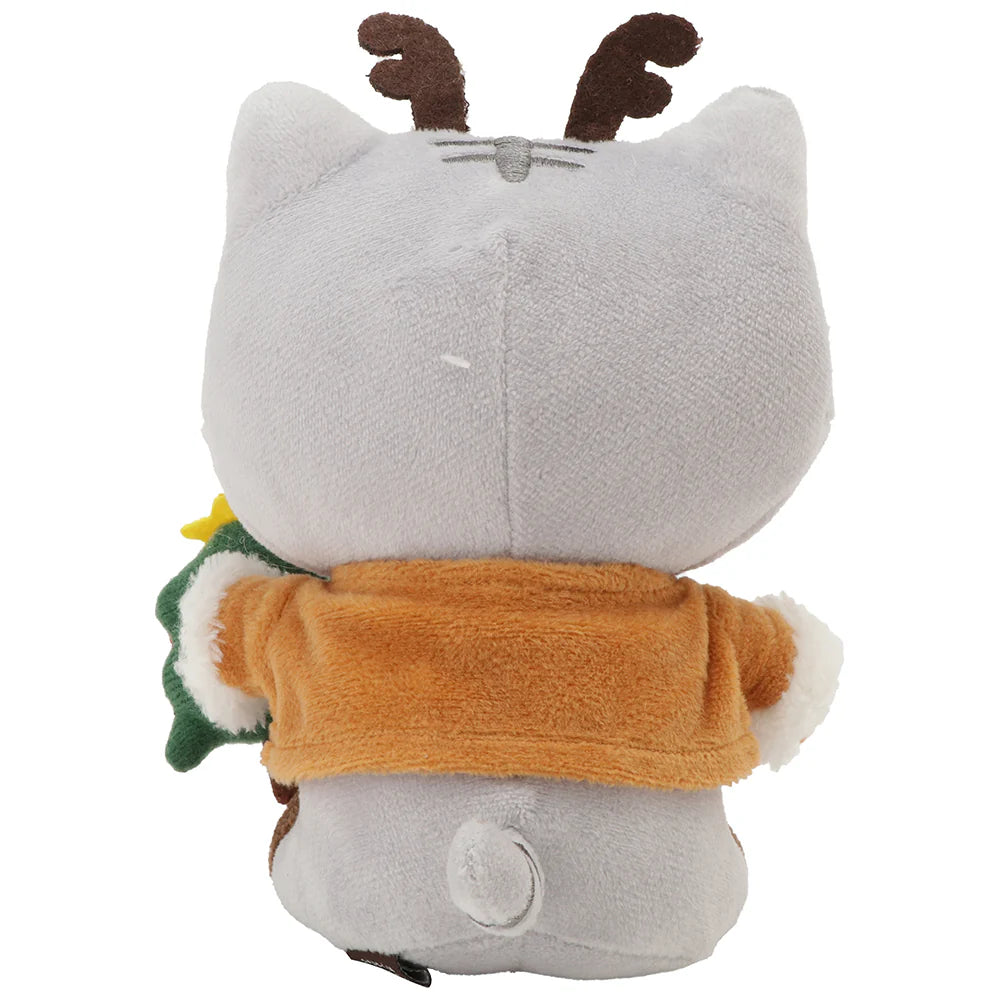 Hapins Christmas Plush Toy Chartreuse Cat