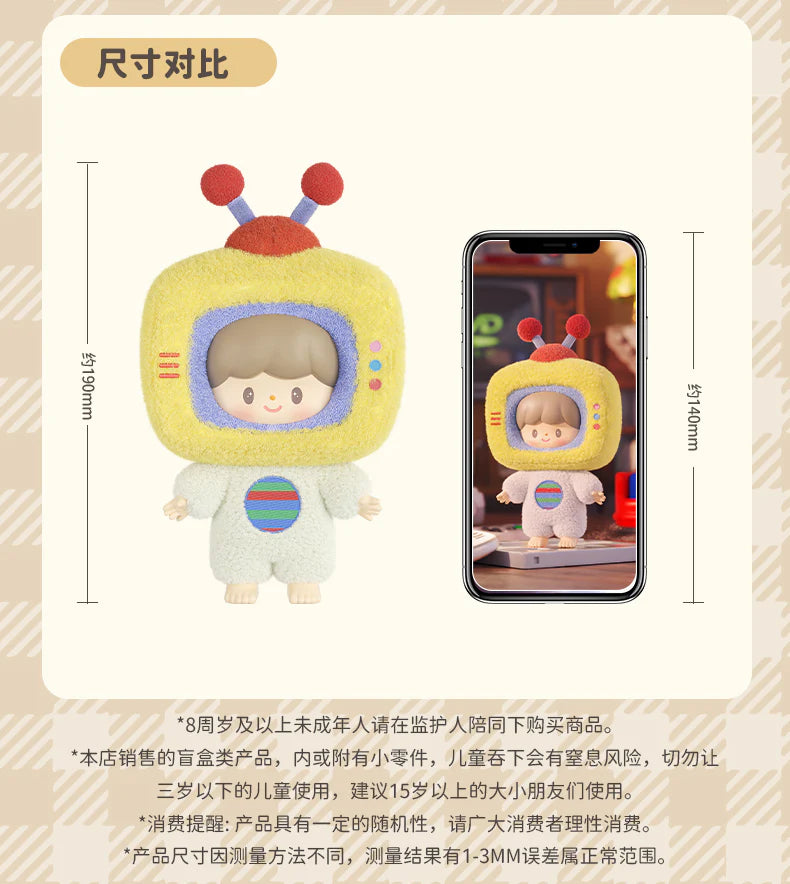 Finding Unicorn zZoton Happy Childhood Series PVC Plush Blind Box