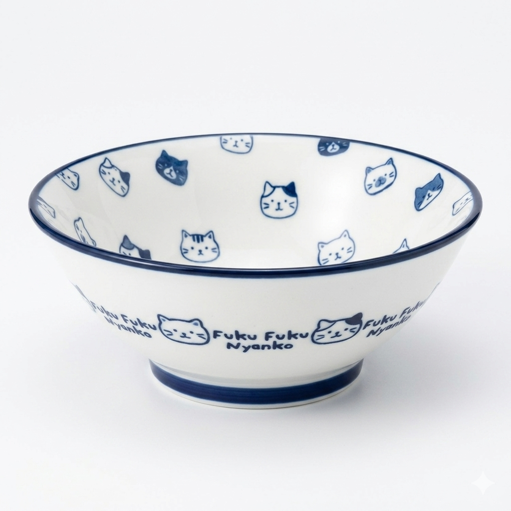 FFN Blue-dyed Sauce Bowl - Fuku Family