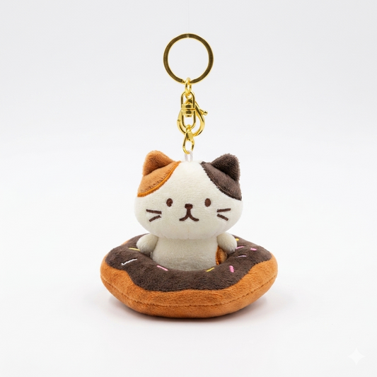 FFN Sweet Dessert Series Cupcake Pendants- Calico Cat