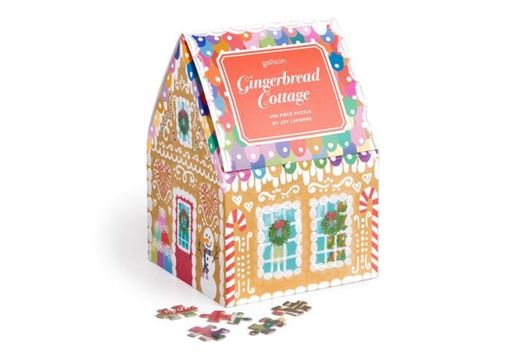 Galison Joy Laforme Gingerbread Cottage Puzzle 500pcs Multi-Coloured 50.8x50.8x0.2cm