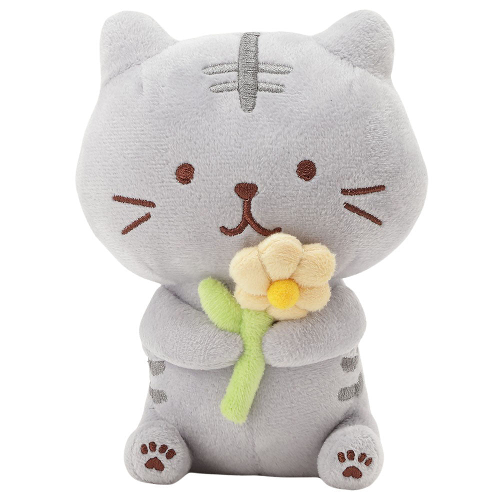 Hapins Flower Kitten Plush Chartreux Cat