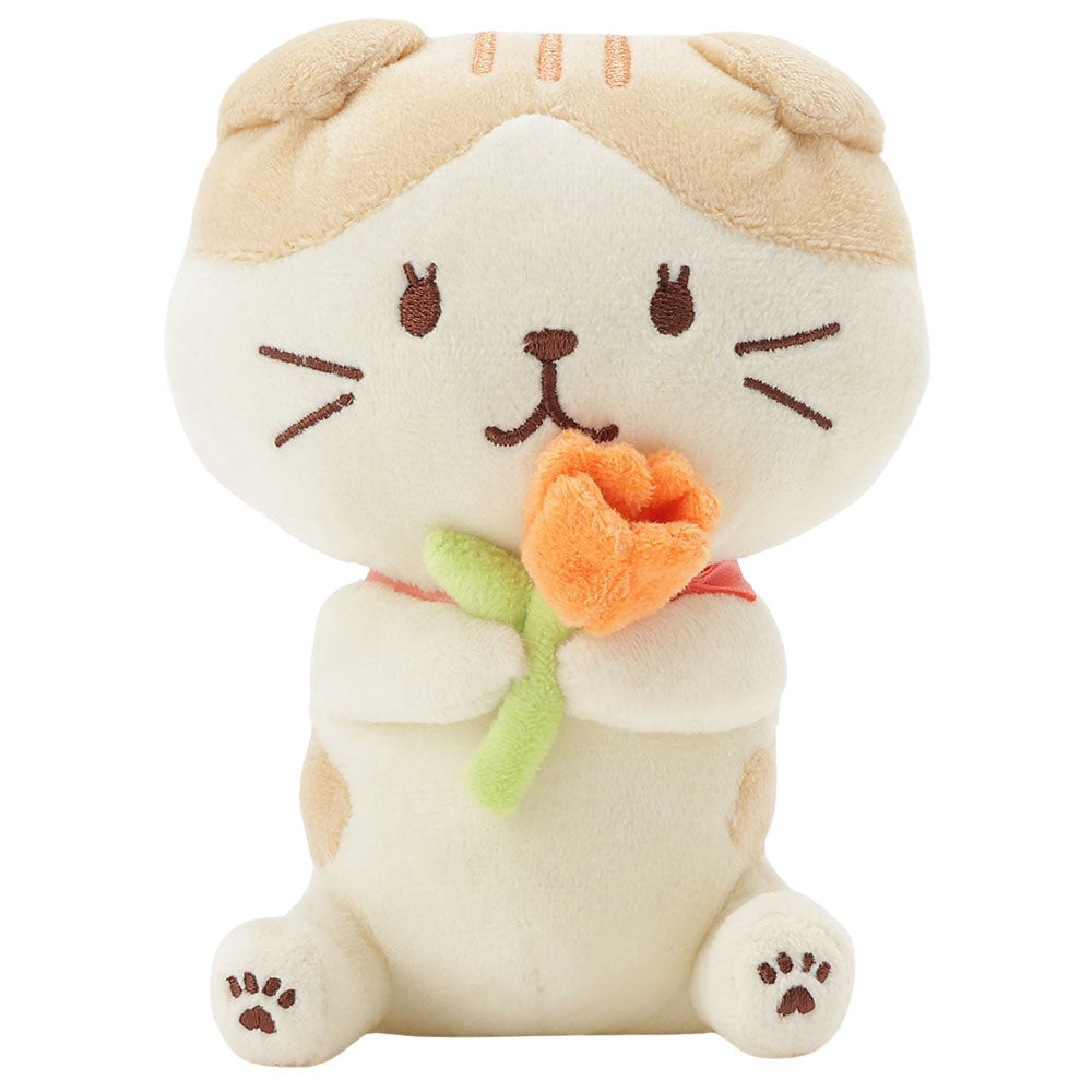 Hapins Flower Kitten Plush Scottish Fold