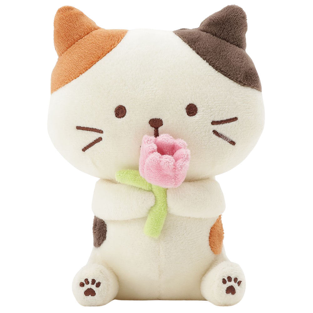 Hapins Flower Kitten Plush Calio Cat