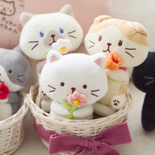 Load image into Gallery viewer, Hapins Flower Kitten Plush Siamese Cat
