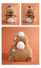 Load image into Gallery viewer, Glee Beanx  – Chubby Series Keycharm - Bob the Bear 13cm
