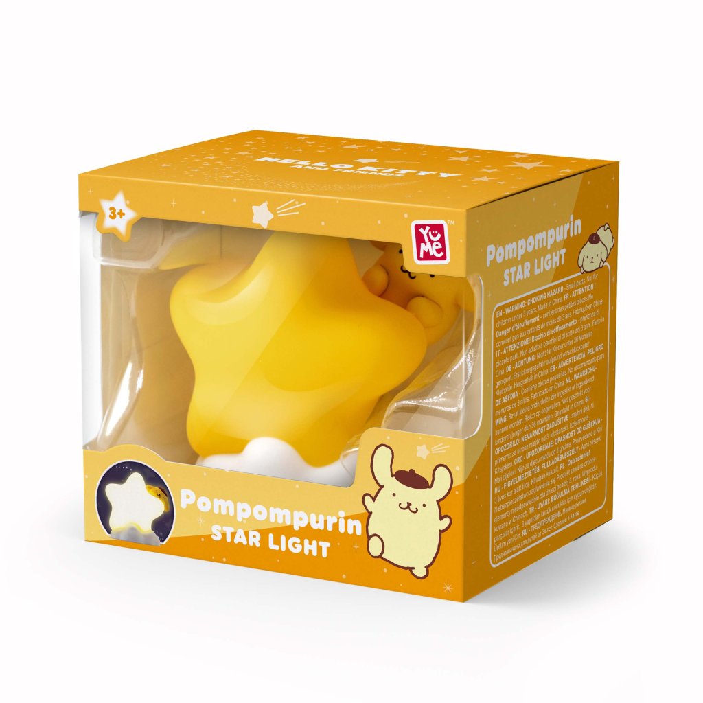 Hello Kitty - YuMe Littke Star Light Pompompurin