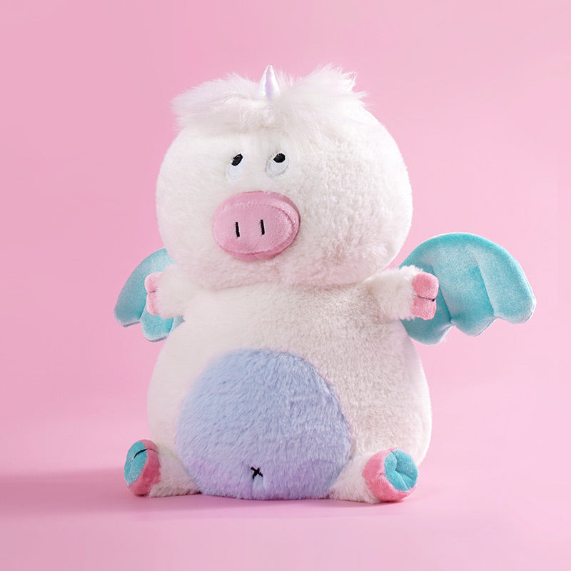 Glee Beanx  – Chubby Series Plush - Pipi the Unicorn Officer 22cm