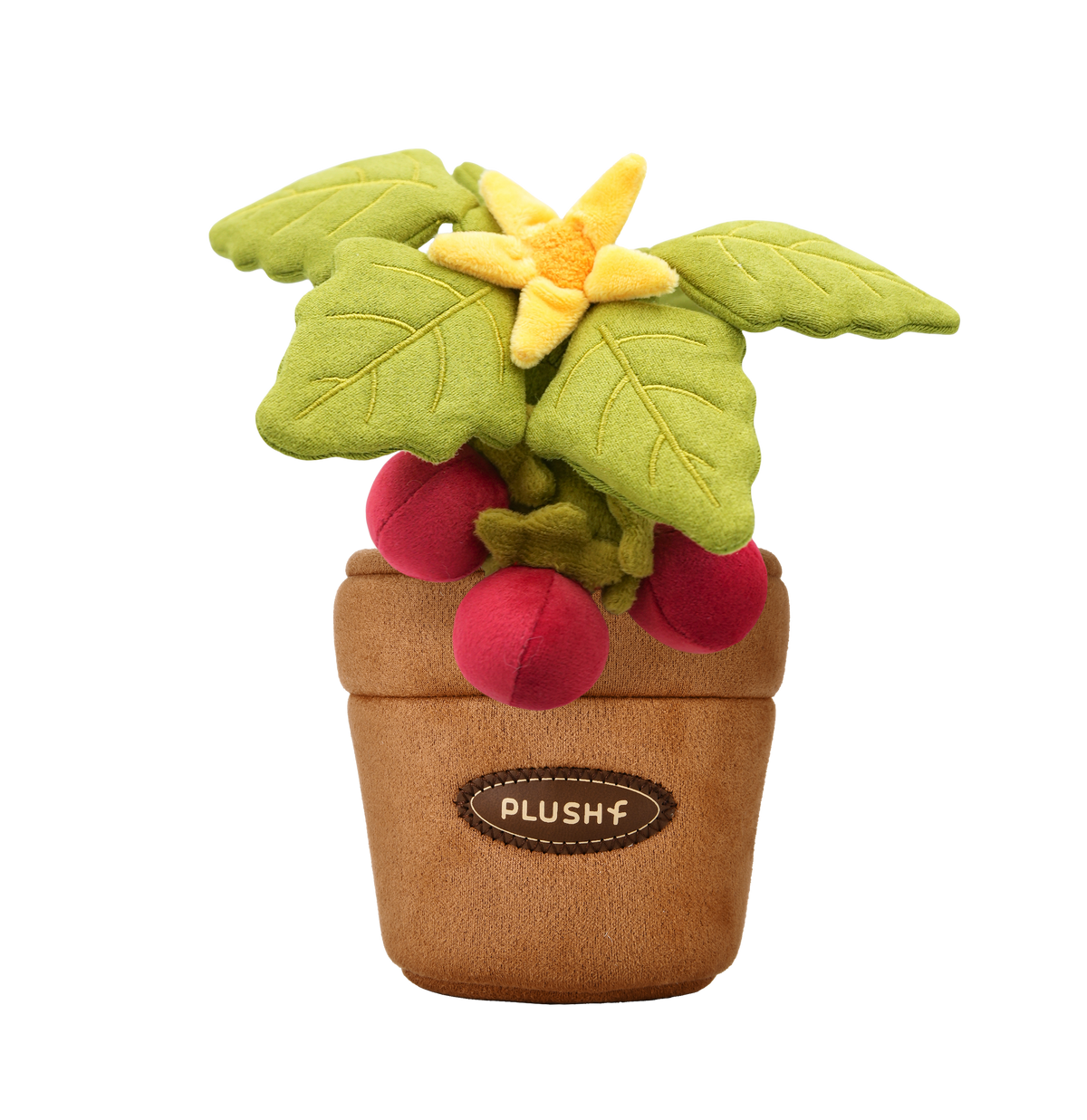 PlushWoods Tomato Plant Plush With Pot 20cm