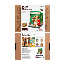 Load image into Gallery viewer, Robotime Rolife Century Post Office DIY Miniature House DS037
