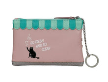 Load image into Gallery viewer, Vendula London Bubble Cats Key Coin Purse
