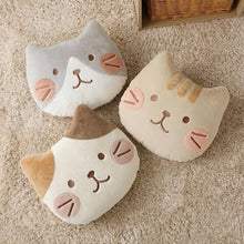 Load image into Gallery viewer, Hapins Blushing Lucky Cat Calio Cat Cushion

