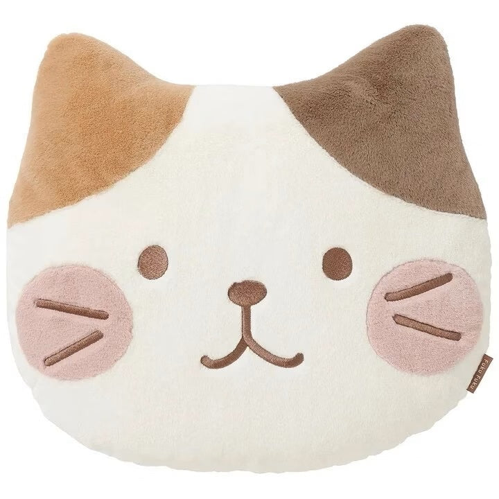 Hapins Blushing Lucky Cat Calio Cat Cushion