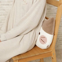 Load image into Gallery viewer, Hapins Blushing Lucky Cat Calio Cat Cushion
