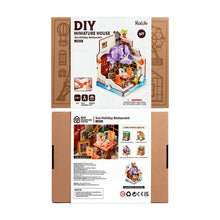 Load image into Gallery viewer, Robotime Rolife Sea Holiday Restaurant DIY Miniature House DS039
