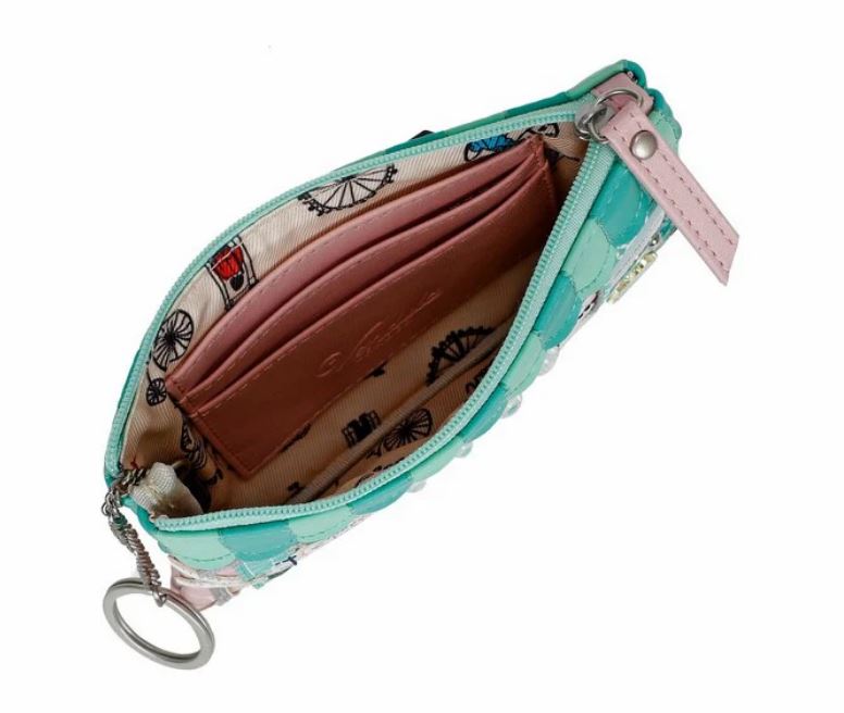 Vendula London Bubble Cats Key Coin Purse