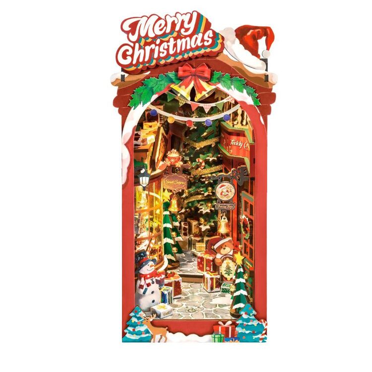 Robotime Rolife DIY Book Nook Christmas Street TGC06
