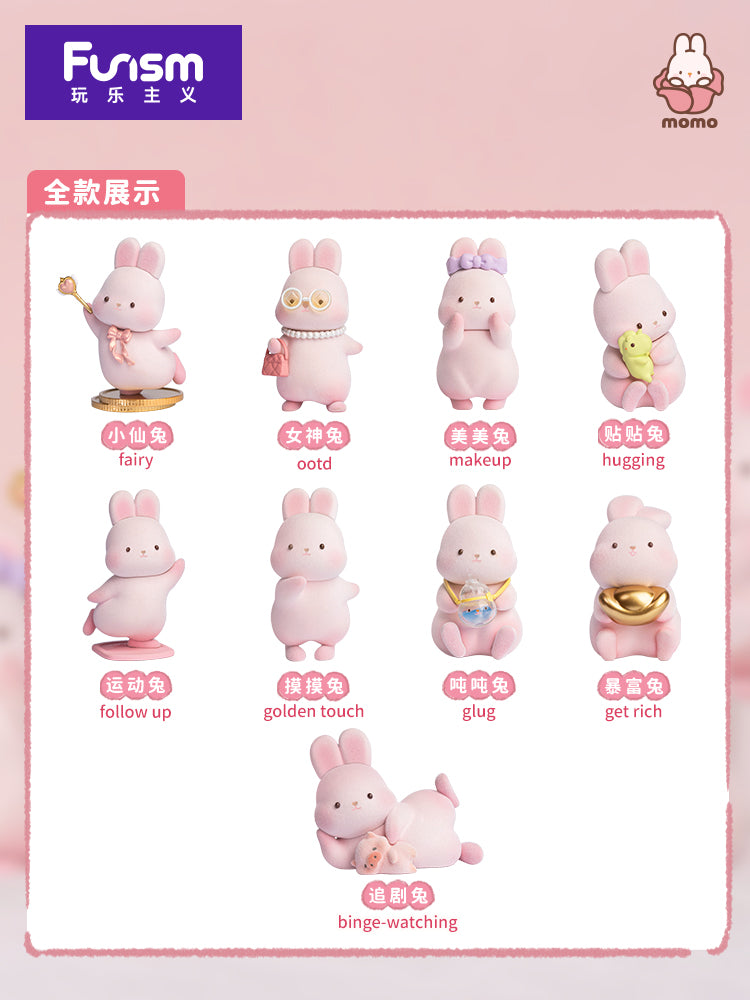 Funism Momo Bunny Daily Series-Blind Box Figurines