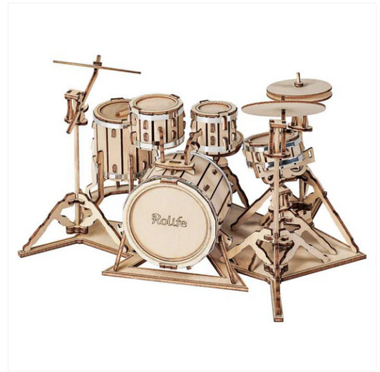 Robotime Classical 3D Drum Kit