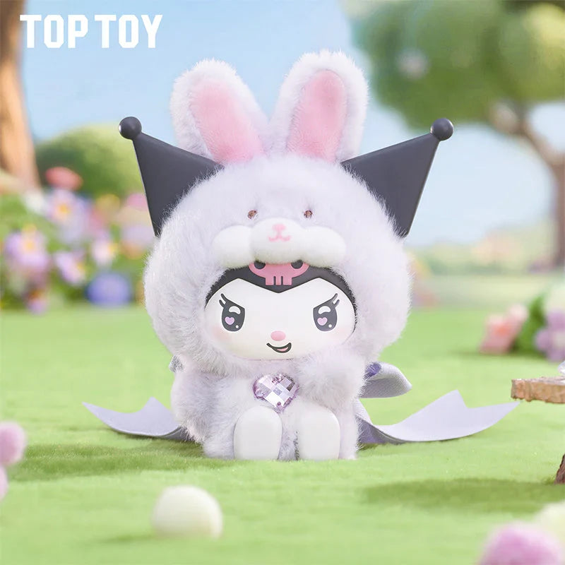 Toptoy Sanrio Characters Diamond Bunny Baby Series Figures Blind Box