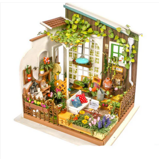 Robotime DIY Mini House Miller's Garden