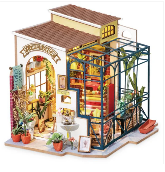Robotime DIY Mini House Emily's Flower Shop