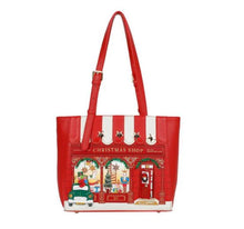 Load image into Gallery viewer, Vendula London  No.25 Mistletoe Lane Shopper Bag
