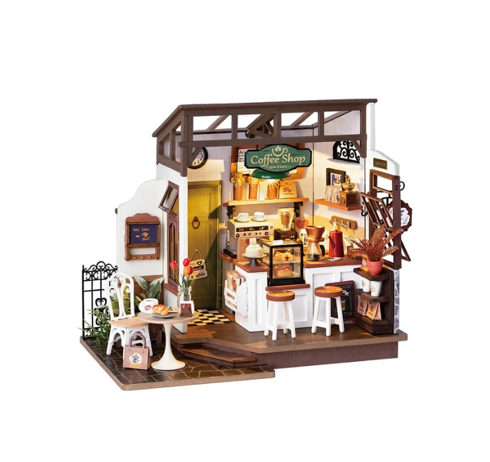 Robotime Rolife DIY Miniature House No.17 (Slow Life) Cafe