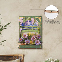 Load image into Gallery viewer, Robotime Rowood Glittering Water Lily Wall Art 3D Wooden Puzzle TH001
