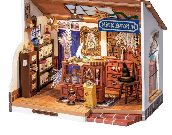 Robotime Rolife DIY Miniature House Kiki's Magic Emporium