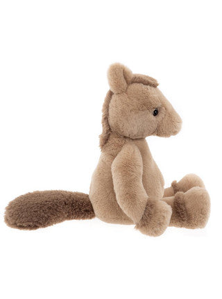 Bear & Me by Charlie Bears Clip Clop Pony (Oatmeal Brown) 33cm
