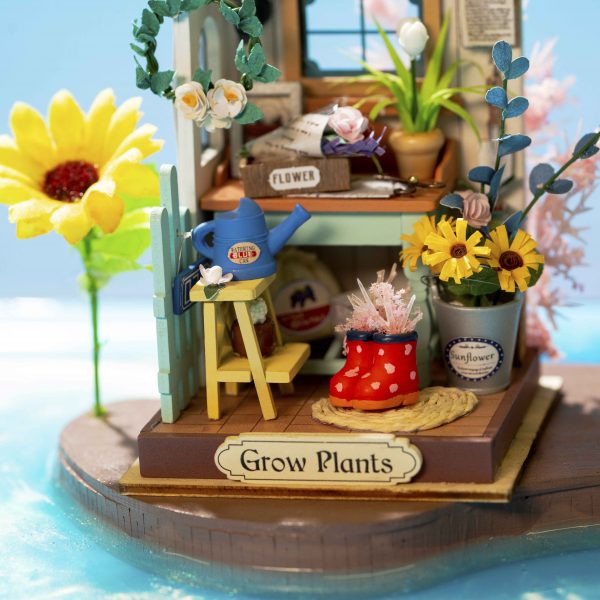 Robotime DIY Mini House Dreaming Terrace Garden