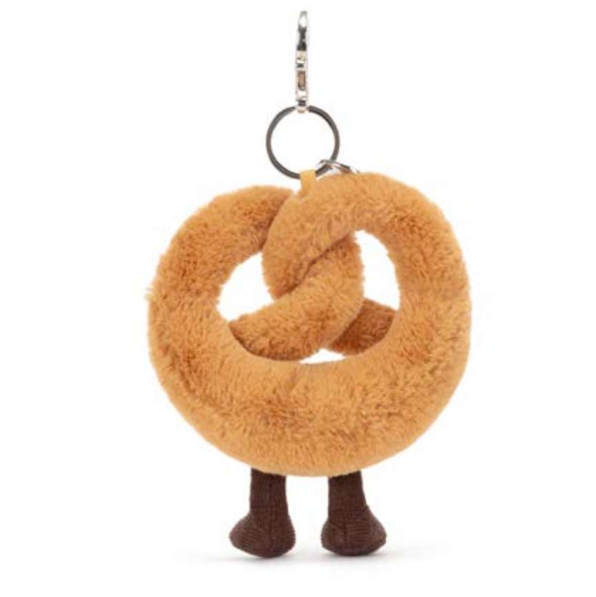 Jellycat Amuseable Pretzel Bag Charm 12cm
