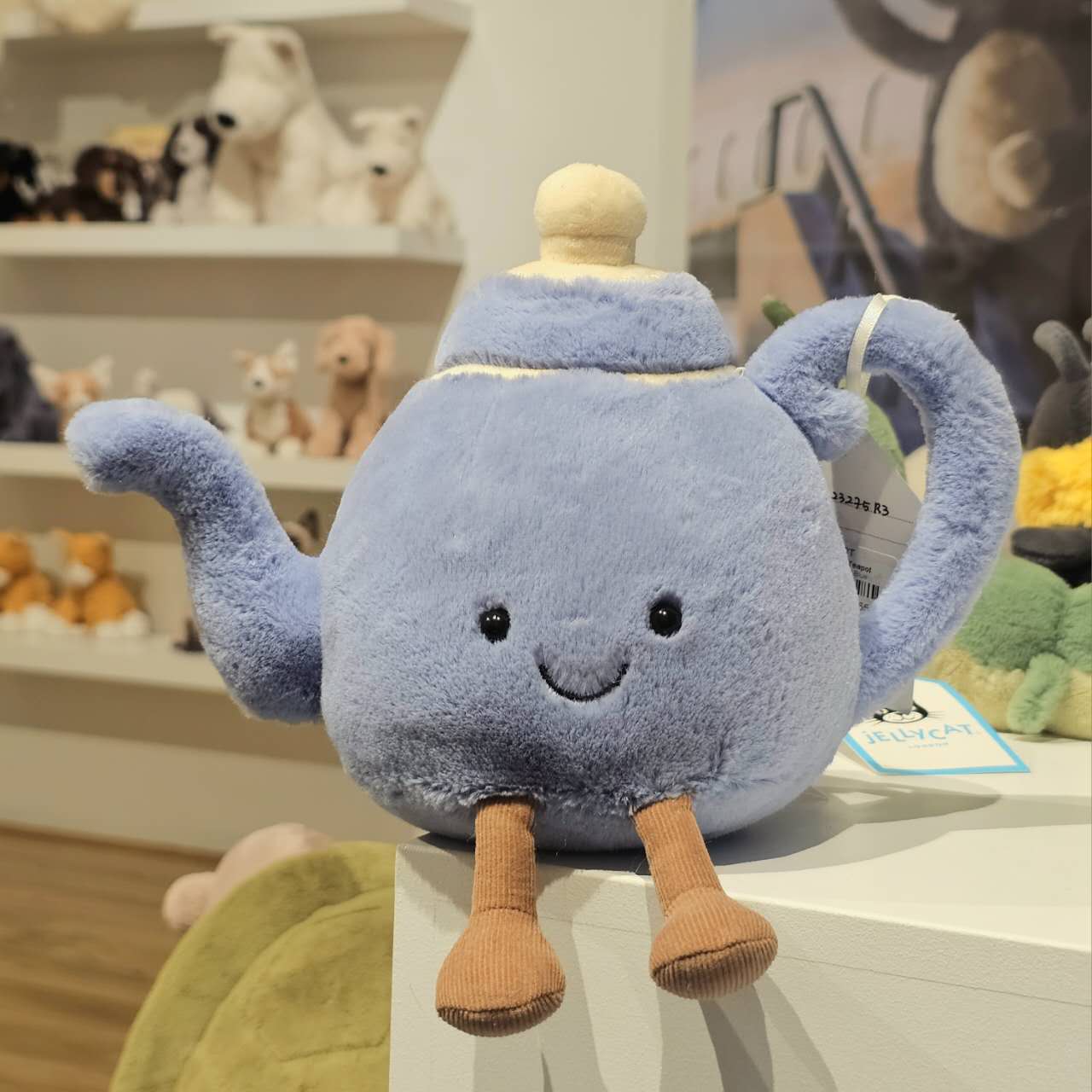 Jellycat Amuseables Teapot - Blue 24cm – MeeQ